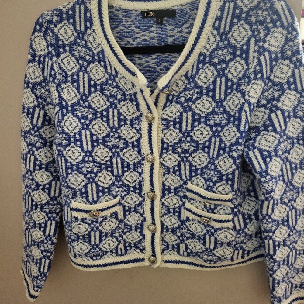 Maje cardigan sweater